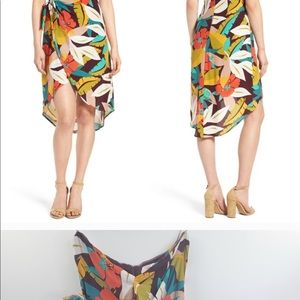 Astr the Label Josefina Strapless Dress Floral NEW